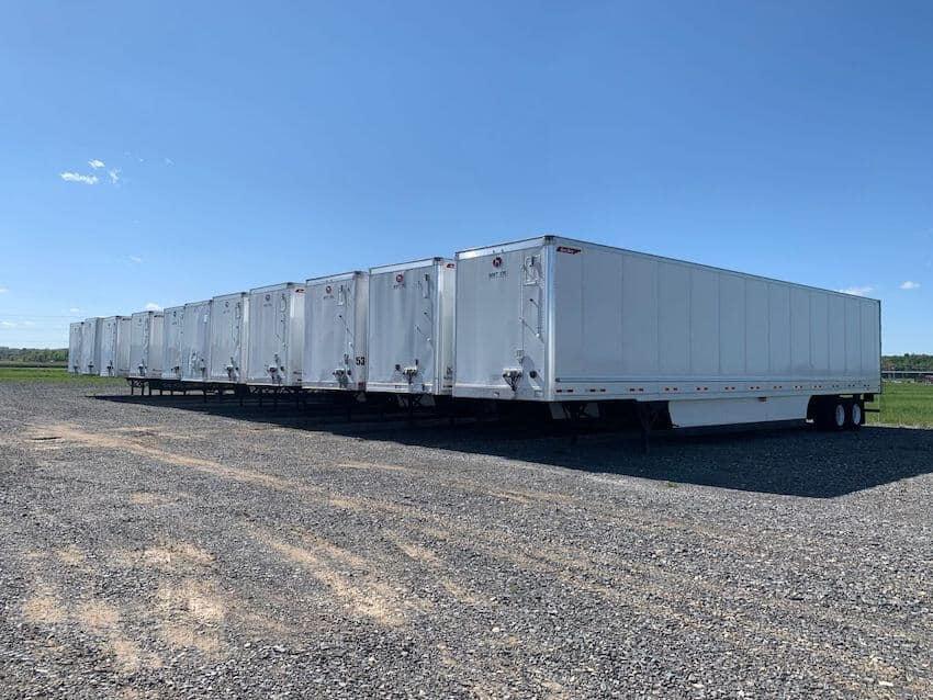 Additional trailer capacity rental